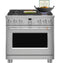 36" Smart Dual-fuel Commercial-style Range With 6 Burners (natural Gas)