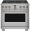 36" Smart Dual-fuel Commercial-style Range With 6 Burners (natural Gas)