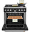 36" Smart Dual-fuel Commercial-style Range With 6 Burners (natural Gas)