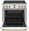36" Smart Dual-fuel Commercial-style Range With 6 Burners (natural Gas)