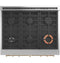 36" Smart Dual-fuel Commercial-style Range With 6 Burners (natural Gas)