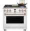 36" Smart Dual-fuel Commercial-style Range With 6 Burners (natural Gas)