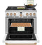 36" Smart Dual-fuel Commercial-style Range With 6 Burners (natural Gas)