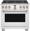 36" Smart Dual-fuel Commercial-style Range With 6 Burners (natural Gas)