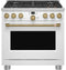 36" Smart Dual-fuel Commercial-style Range With 6 Burners (natural Gas)