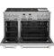 48" Smart Dual-fuel Commercial-style Range With 6 Burners And Griddle (natural Gas)