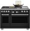48" Smart Dual-fuel Commercial-style Range With 6 Burners And Griddle (natural Gas)