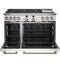 48" Smart Dual-fuel Commercial-style Range With 6 Burners And Griddle (natural Gas)