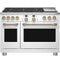 48" Smart Dual-fuel Commercial-style Range With 6 Burners And Griddle (natural Gas)