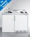48" Wide All-In-One Kitchenette, No Plumbing Needed