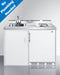 48" Wide All-In-One Kitchenette, No Plumbing Needed