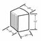 Cubelet Ice Machine, Air-cooled, ADA-Compliant Height & Custom Cabinet Ready