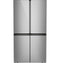 Energy Star® 28.3 Cu. Ft. Smart Quad-door Refrigerator In Platinum Glass With Dual-dispense Autofill Pitcher