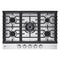 30 Inch Smart Gas Cooktop With Ultraheat™ 22k Btu Dual Burner And Led Knobs