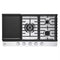 36” Smart Gas Cooktop With Ultraheat™ 22k Btu Dual Burner And Led Knobs