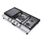 36” Smart Gas Cooktop With Ultraheat™ 22k Btu Dual Burner And Led Knobs