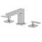 Crystal Bay Widespread Bath Faucet In Brushed Nickel