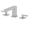 Crystal Bay Widespread Bath Faucet In Brushed Nickel