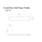 Crystal Bay Toilet Paper Holder