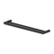 Autograph Edition Crystal Bay Double Towel Rail In Matte Black