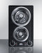 12" Wide 115V 2-Burner Coil Cooktop