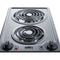 12" Wide 115V 2-Burner Coil Cooktop
