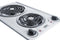 12" Wide 230V 2-Burner Coil Cooktop