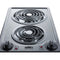 12" Wide 230V 2-Burner Coil Cooktop