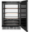 Beverage Center In Platinum Glass