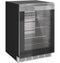 Beverage Center In Platinum Glass