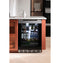 Beverage Center In Platinum Glass