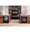 Beverage Center In Platinum Glass