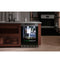 Beverage Center In Platinum Glass