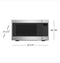 1.5 Cu. Ft. Smart Countertop Convection/microwave Oven