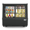 28 in. Self-Service Countertop Display Refrigerator in Black