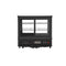 28 in. Self-Service Countertop Display Refrigerator in Black