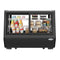 35 in. Self-Service Countertop Display Refrigerator in Black