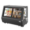 35 in. Self-Service Countertop Display Refrigerator in Black