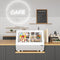 35 in. Self-Service Countertop Display Refrigerator in White