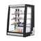 24 in. 4 Tier Commercial Countertop Bakery Display Refrigerator