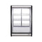 24 in. 4 Tier Commercial Countertop Bakery Display Refrigerator
