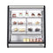 31 in. 4-Tier Commercial Countertop Display Refrigerator in Stainless-Steel