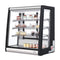 31 in. 4-Tier Commercial Countertop Display Refrigerator in Stainless-Steel