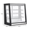 31 in. 4-Tier Commercial Countertop Display Refrigerator in Stainless-Steel