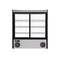 31 in. 4-Tier Commercial Countertop Display Refrigerator in Stainless-Steel