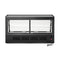 48 in. Countertop Bakery Display Refrigerator in Black, 7 cu. ft