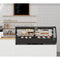 60 in. Countertop Bakery Display Refrigerator in Black, 8 cu. ft