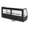 60 in. Countertop Bakery Display Refrigerator in Black, 8 cu. ft