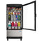 17 in. Stainless-Steel Countertop Display Refrigerator - 3 Cu Ft