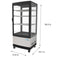 17 in. Stainless-Steel Countertop Display Refrigerator - 3 Cu Ft